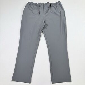 Chubbies Everywhere Performance Pants Mens XXL Grey Drawstrings Stretch Beach